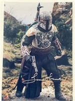 Star Wars The Mandalorian Temuera Morrison signed