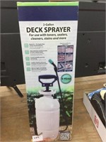 2 gallon deck sprayer