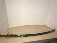 Decorative Sword And Sheath - missing stones