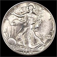 1945-D Walking Liberty Half Dollar UNCIRCULATED