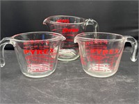 Pyrex measuring cups