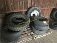 Lot of Used Tires