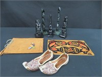 9 PCS OF 1st NATIONS ITEMS - SEE LIST BELOW