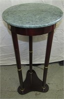 Marble Top Stand 27" T