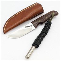 Randall Made Stainless Home Utility Knife w Sheath