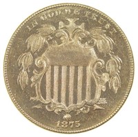 Proof-64 1875 Nickel