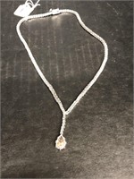 Silver necklace marked 925