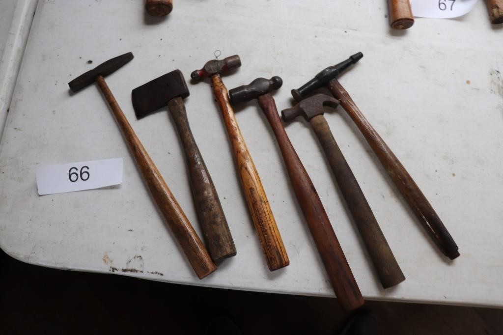 6 Small Hammers