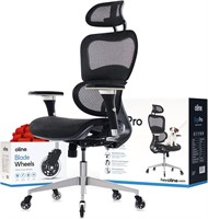ErgoPro Office Chair with 4D Armrest (Black)