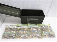 Metal Military Ammo Can Containing (550 Rounds)