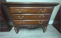 Wooden chest of drawers or occasional piece.