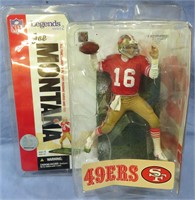 NEW 2006 MCFARLANE TOYS JOE MONTANA 49ERS FIGURINE