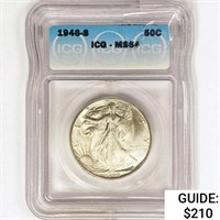 1946-S Walking Liberty Half Dollar ICG MS64