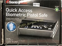 SENTRY SAFE $189 RETAIL QUICK ACCESS PISTOL SAFE