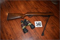 .177 Pellet Gun & Binoculars