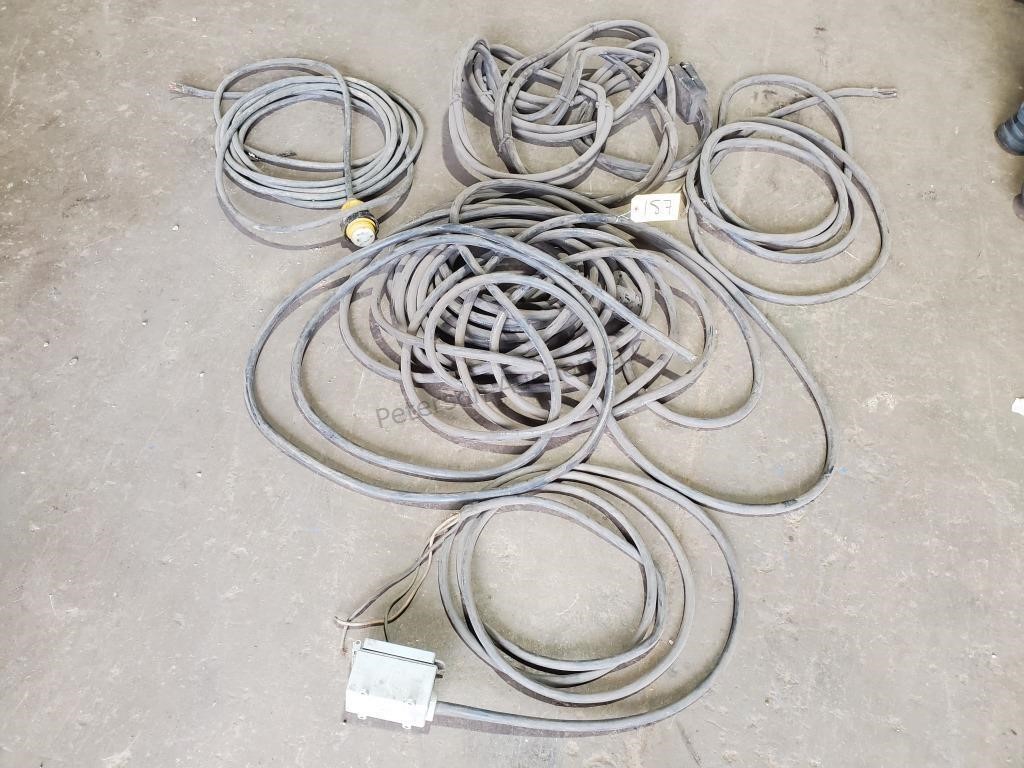 5 Heavy duty electrical cords