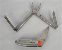 Pocket Knife & Fineline Multi-tool