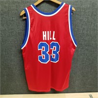 Grant Hill,Det Pistons, Jersey, Champion Size 48