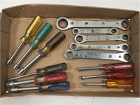 snap-on and buffalo ratchet wrenches and