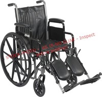 Drive Medical Silver Sport 2 Transport Wheelchair