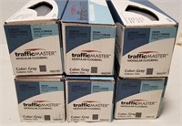(6) Boxes Gray TrafficMaster Modular Floor Edges