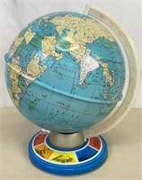 Metal Desk Globe