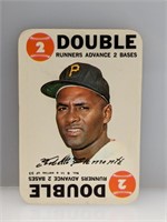 1968 Topps Game Card Roberto Clemente 6