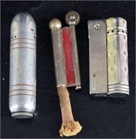 Three Vintage Cigarette Lighters