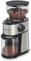 (N) Hamilton Beach Burr Coffee Grinder, 12 Cups, S