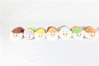 Disney 7 Dwarfs Tsum Tsum Dolls - New with tags