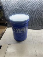 Unopened pail of concrete waterproofing