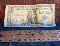 Dollar Silver Certificate Series 1935E