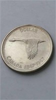 1967 Canada Silver Centennial Dollar