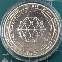 QTUM cryptocurrency coin