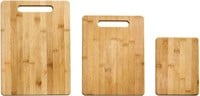 Farberware 3-Piece Bamboo Cutting Board, Set of 3
