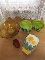 Vintage dish collection