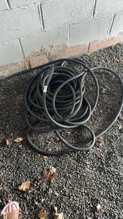 Black outdoor hose