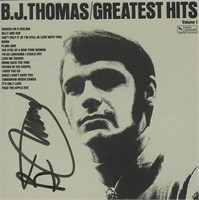 BJ Thomas signed "Greatest Hits" CD cover