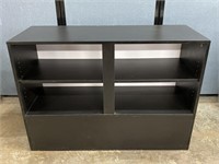 Black Shelf/Counter Unit 48"x18.25"x34"