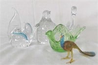 Miscellaneous Glass Figurine Lot