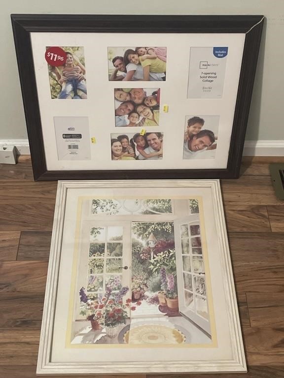 Framed Print 22” x 17 1/2”  With Collage Frame