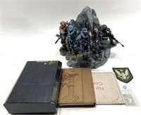 Limited Edition Halo Reach Statue Collectable Book