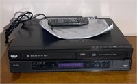 RCA VHS/DVD player w/remote working
