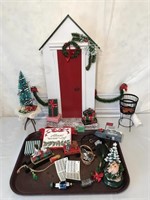 Various Vintage Christmas Decor