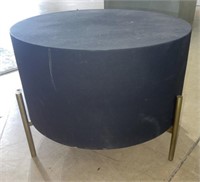 Black Metal Accent Table