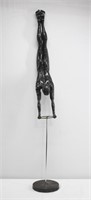 Fischer Metal Hand Stand Man Sculpture 38"