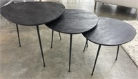 Black Nesting Tables