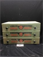 Vintage Brake Parts Cabinet