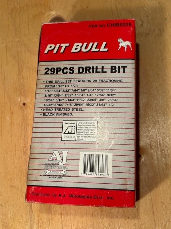 Pit Bull  Drill Bit Set