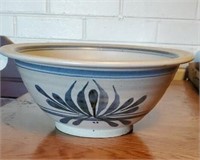 Emerson creek pottery Bedford VA bowl approx 10